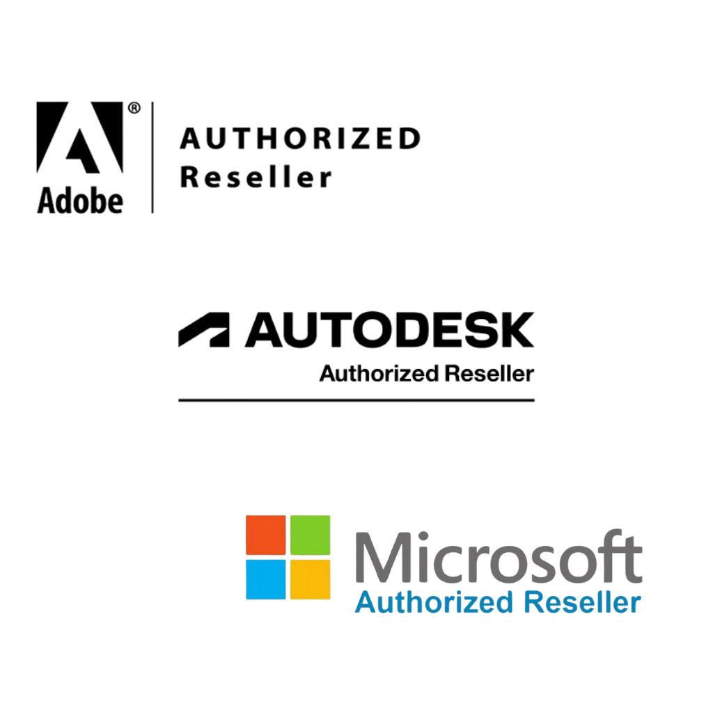 Originele licenties van Autodesk, Adobe en Microsoft