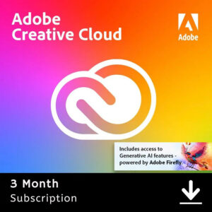 Adobe Creative Cloud 3 maanden